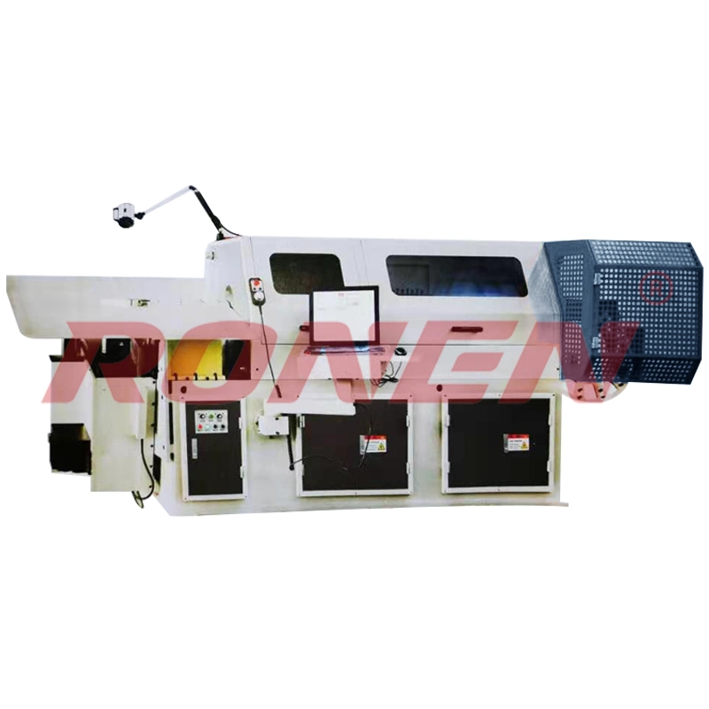 Fully-Auto Buckle Forming Galvanized Wire Mechinal 3D CNC Wire Bending Machine