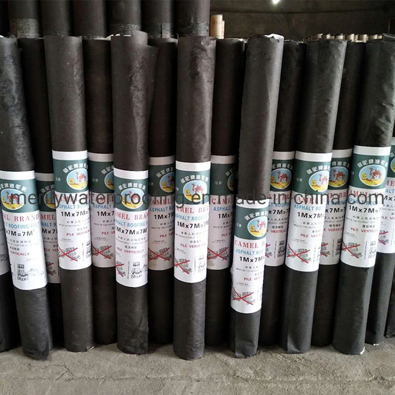 8kg Bitumen Asphalt Roofing Paper Felt Rolls