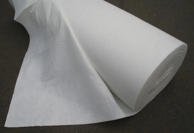 Non Woven Fabric Geotextile Polyester Filament Geotextile