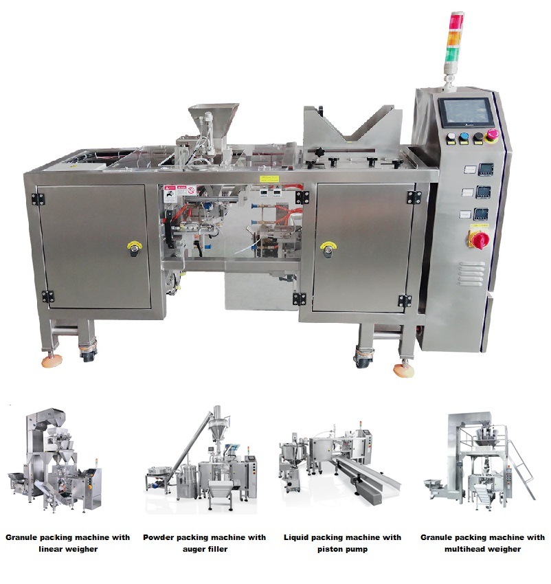 Preformed Bag Filling Sealing Machine for Soy Coffee Bean