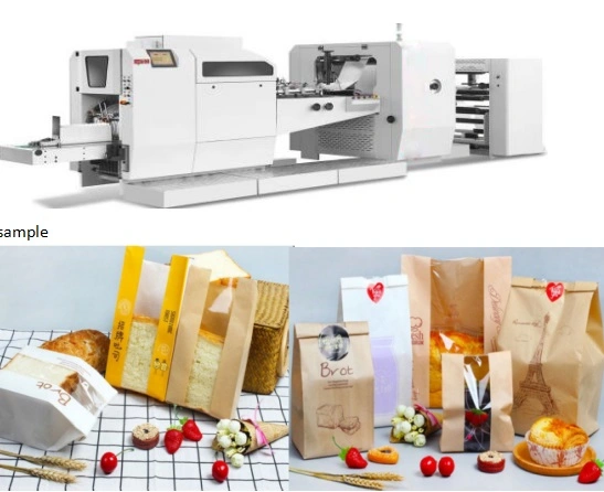 Multi-Layer Kraft Paper Bag Machine with Printing