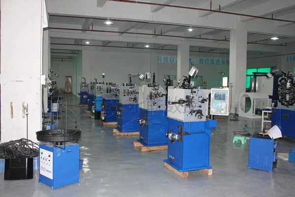 CNC High Productive Universal Spring Forming Machine 0.2-2.5 mm Wire Diameter