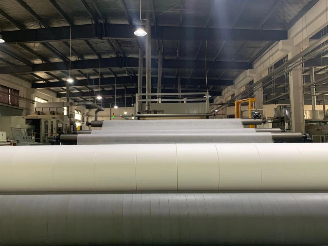 Hot Rolled Nonwoven Fabric, Es PE/PP, Used for Wet Tissue