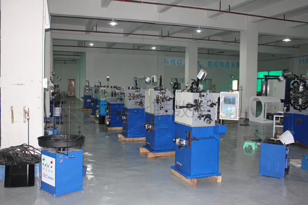 CNC Universal Spring Forming Machine 0.2-2.5 mm Wire Diameter