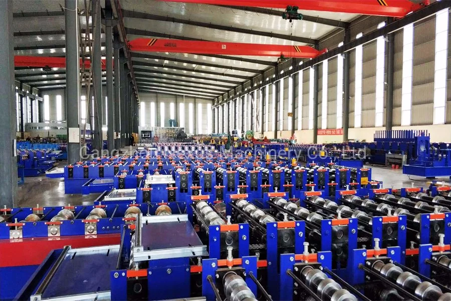 Ibr&Corrugated Roof Sheet Making Machine Double Layer Roll Forming Machine for Africa Market