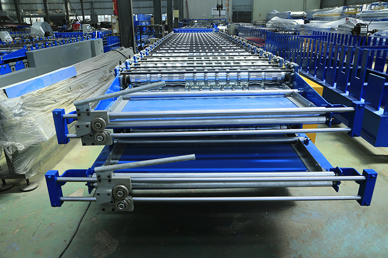 Hot Sale Double Layer Roofing Sheet Cold Roll Forming Machine
