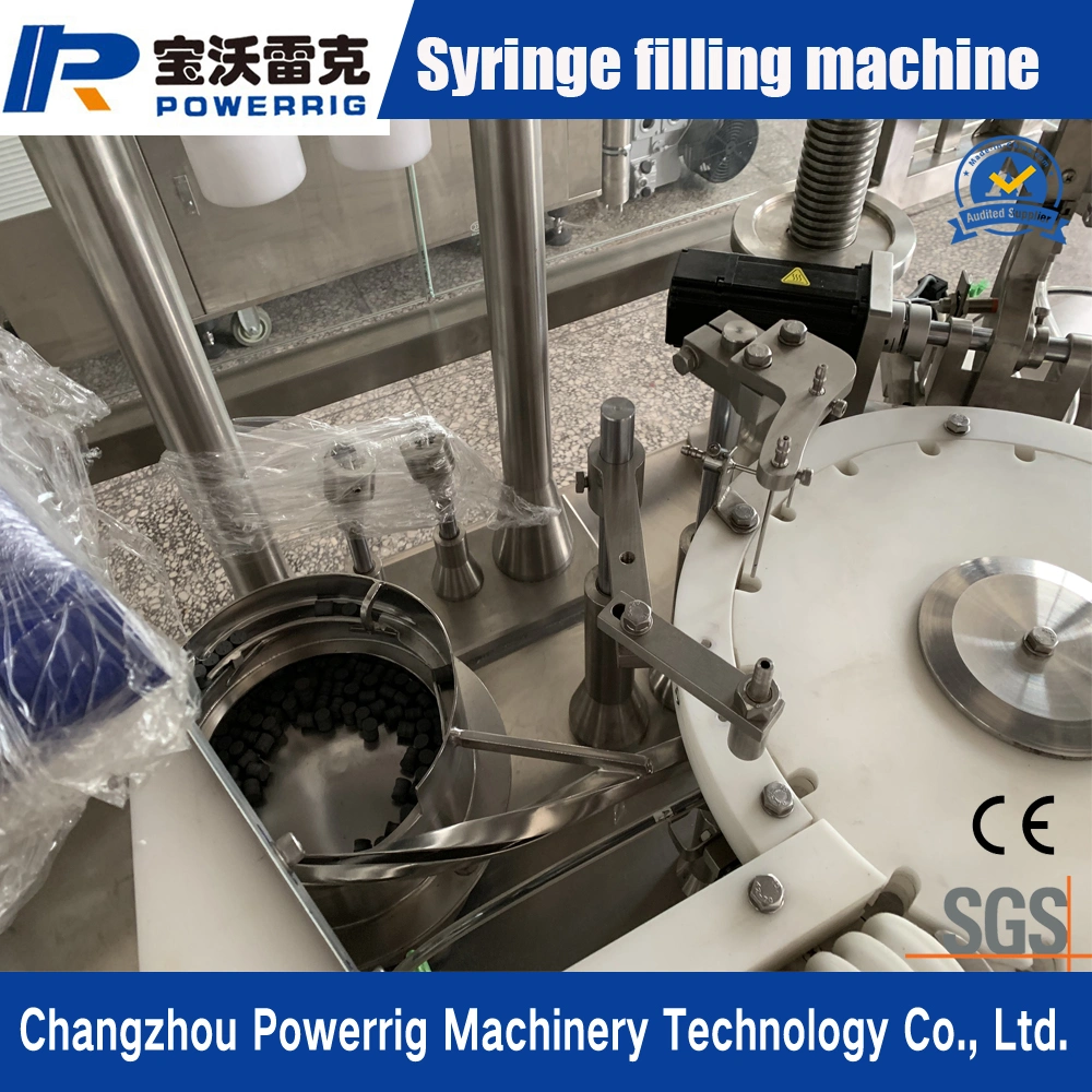 Small Automatic Pre Filled Prefilled Syringe Gel Filling Machine