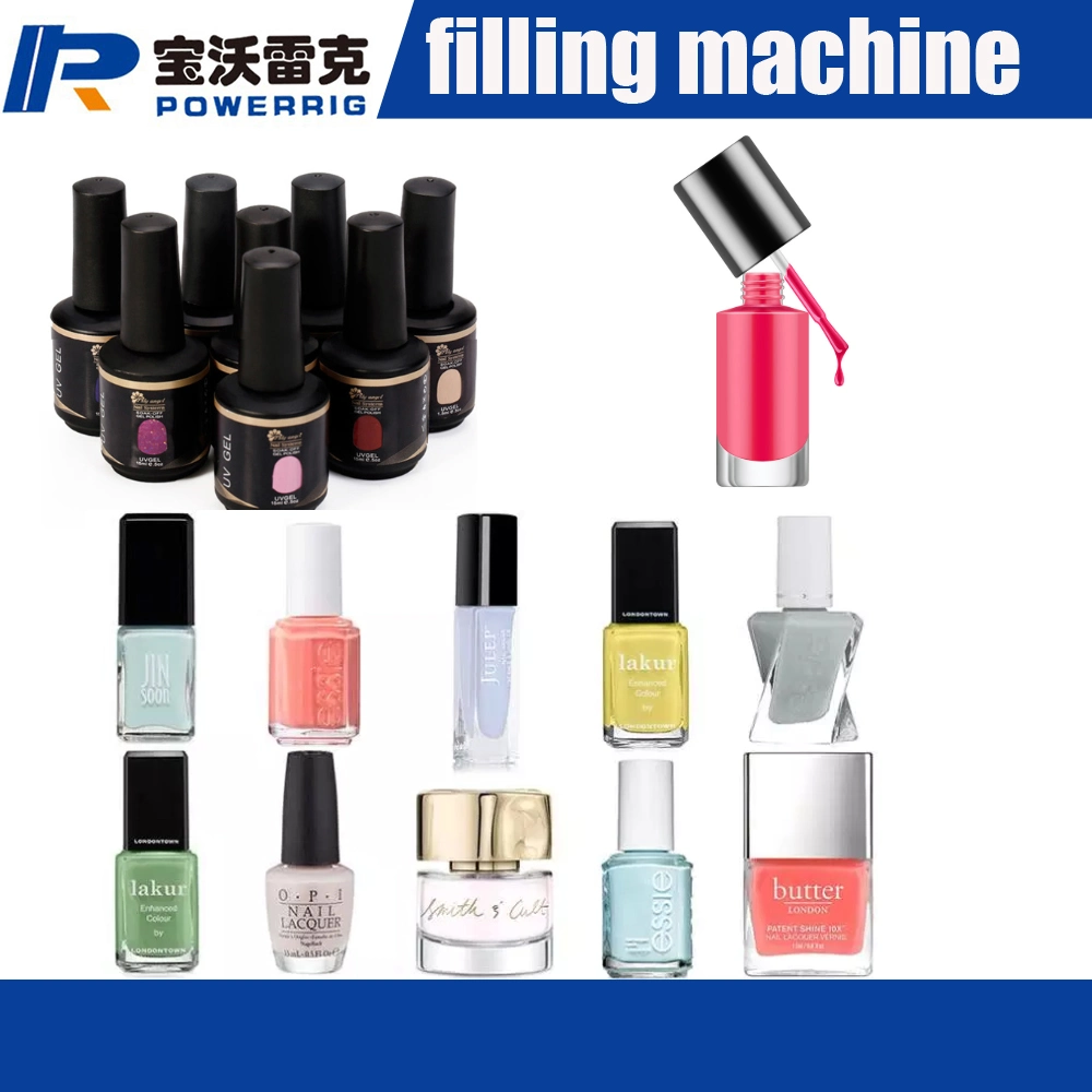 Touch Screen Control Small Bottle Filling Capping Machine for Nail Glue