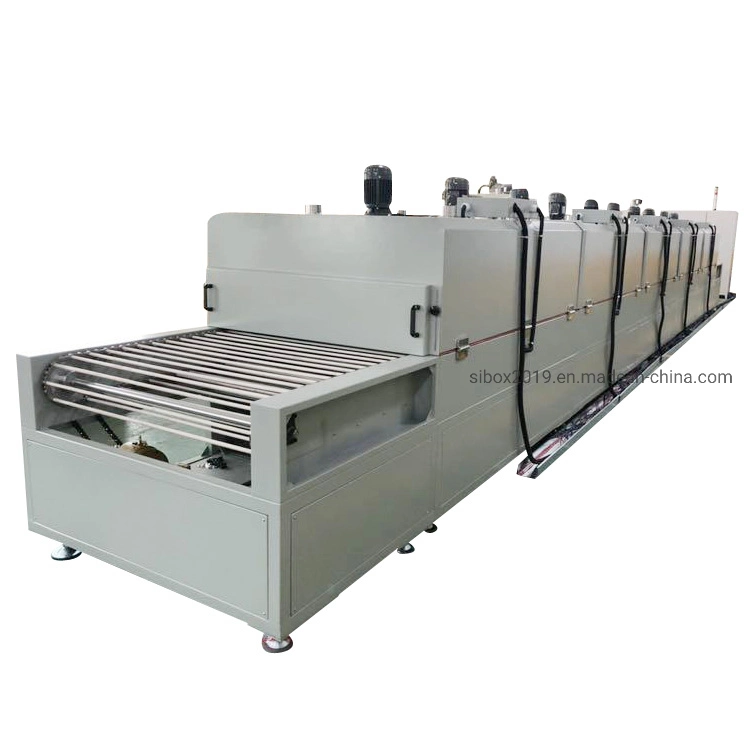 Conveyor System Chain Belt Pre-Heating Uniform Coating Screen Printing Conveyor Dryer
