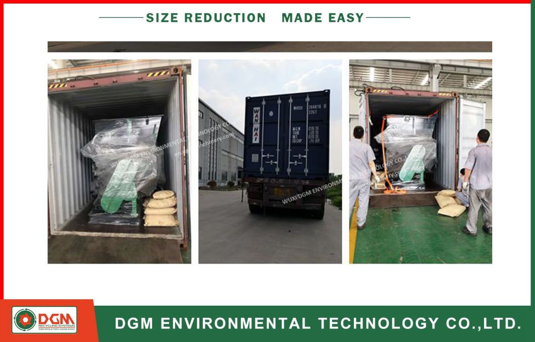 High Quality Single Shaft Shredding Machine for Car Tire Recycling