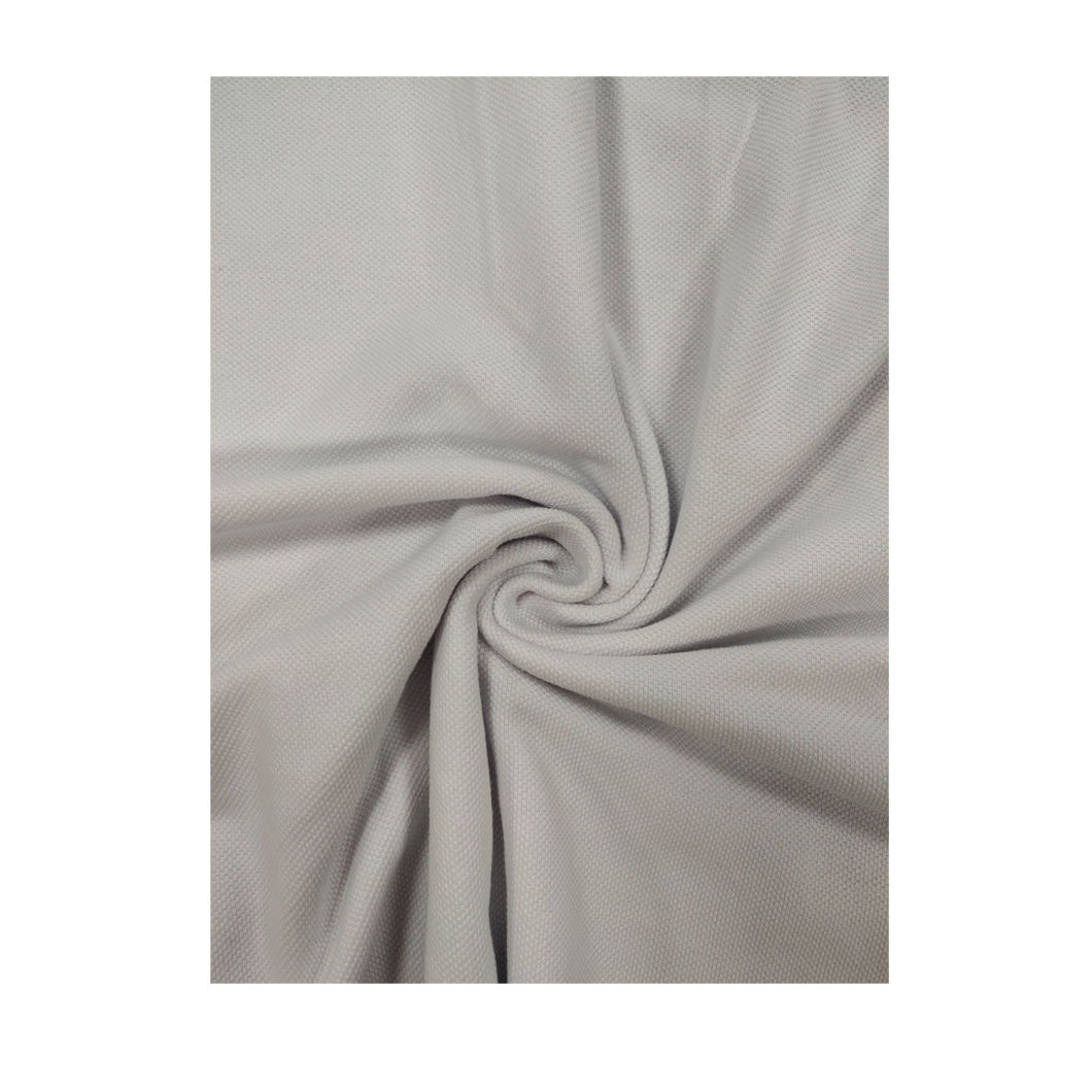 Manufacture High Quality Single Pique Quick Drying Knitted Fabric for Shirt Garment