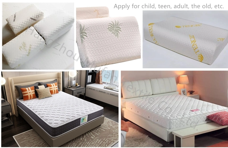 Comfortable Anti-Pilling Bamboo Air-Layer Knitted Fabric Mattress Topper Fabric