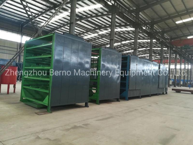 Belt Conveyor Dryer 3 Layers Mesh Belt Briquette Dryer