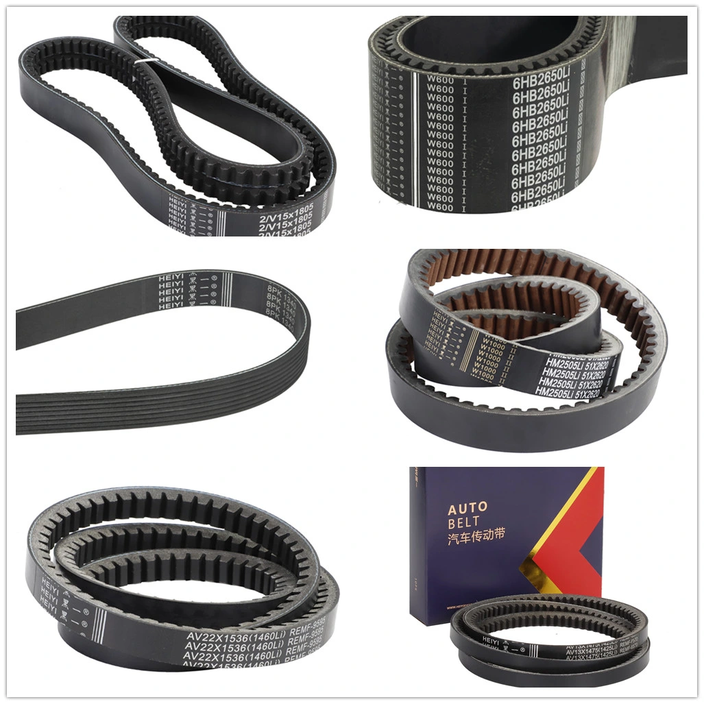 6pk V Ribbed Belts/ Poly V Belts/ Multi Rib Belts with EPDM Rubber