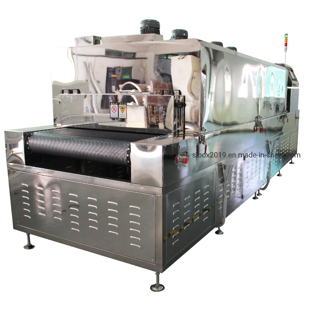 Fully SUS304 Clean Level 100 to 1000 Convection Drying Screen Printing Conveyor Oven/Tunnel Oven