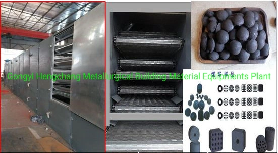 High Quality Coal Briquettes Dryer Mesh Belt Dryer