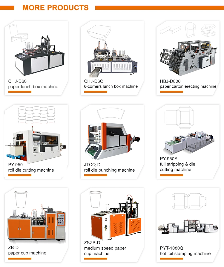 Exclusive Paper Packing Box Making Machine Paper Forming Machine