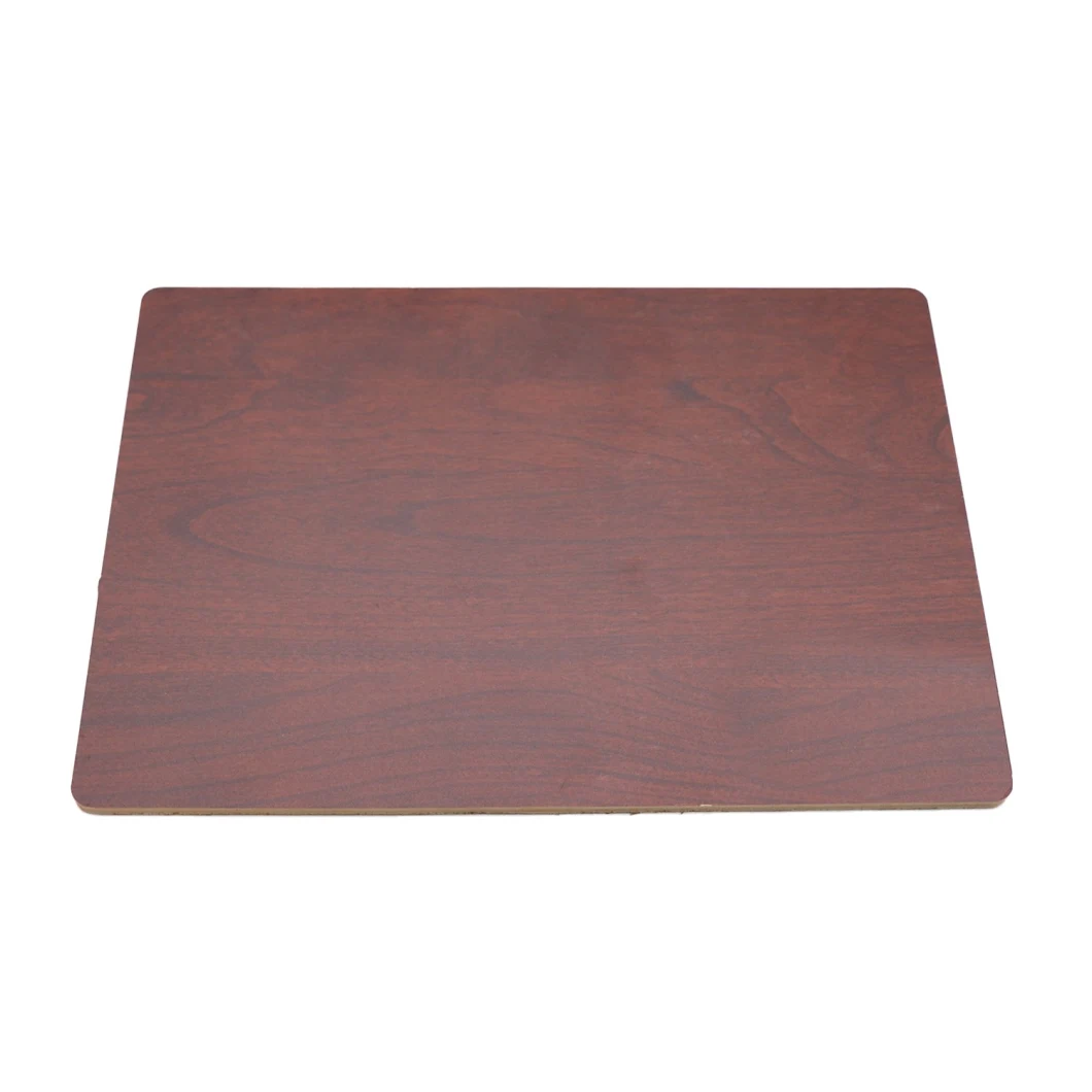 Woodgrain Melamine Film Faced Plywood Board Wholesale Melamine Paper Coated Board for Furniture