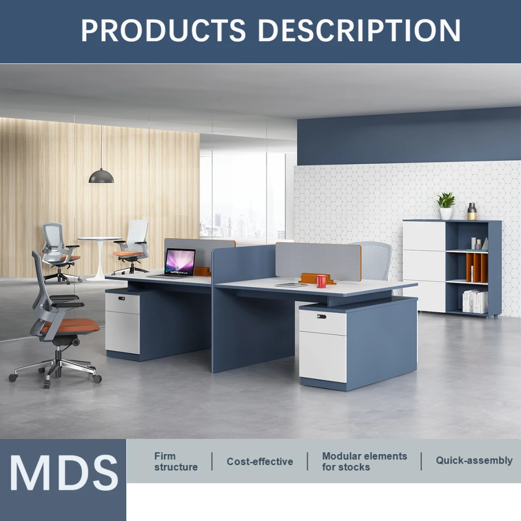 High Quality Wooden Office Desk with Steady Leg Venta De Muebles L Shape Office Executive Desk