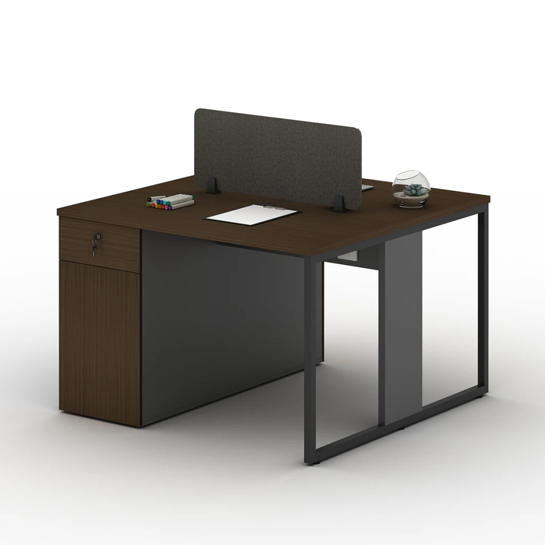 Confortable MFC Desktop Office Cubicle Partition Staff Desk