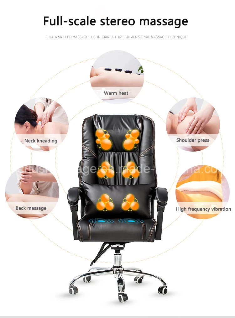 High Quality Black Office Chair with Massage Function