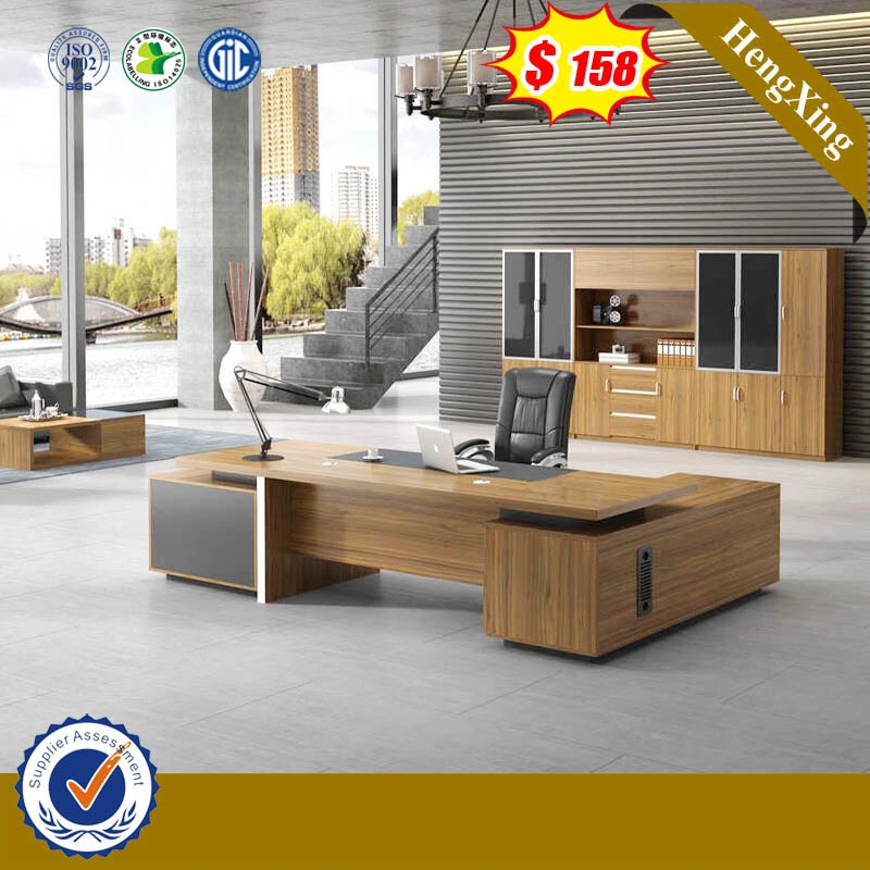 Complete Home Office Furniture Set L Shape Office Furniture L Type Office Tables (HX-D9021)
