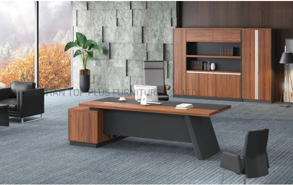 Simple Wooden Office Furniture Modern Executive Desk Office Table (KB-2401)