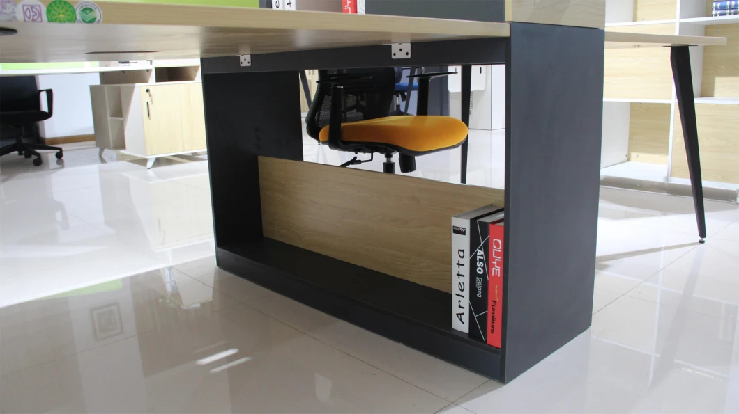 Modern 4 Seats Cubical Office Modular Workstation