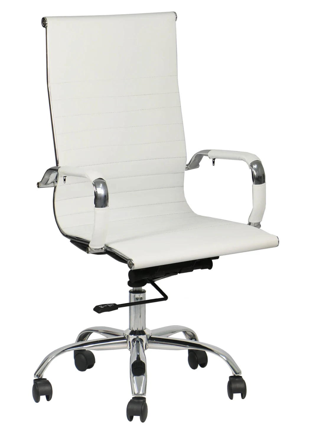 Ribbed Chairs Ergonomic Executive Conference Task Chair with Arms