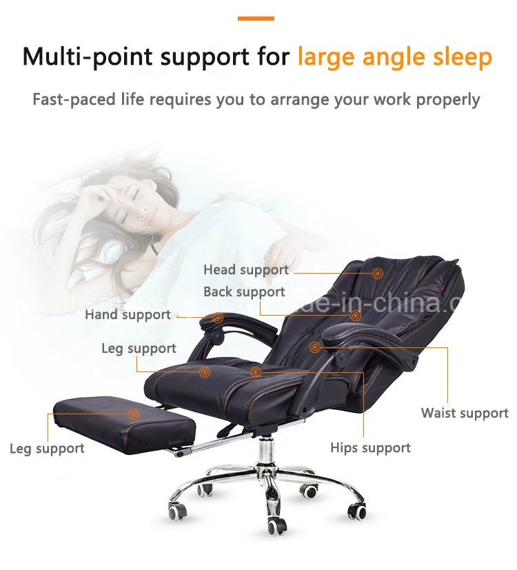 High Quality Black Office Chair with Massage Function