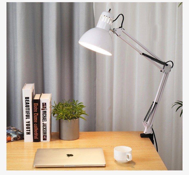 American Table Lamp LED Desk Lamp Adjustable Reading Light Office Lamp Home Lightings Decor Study Lamp