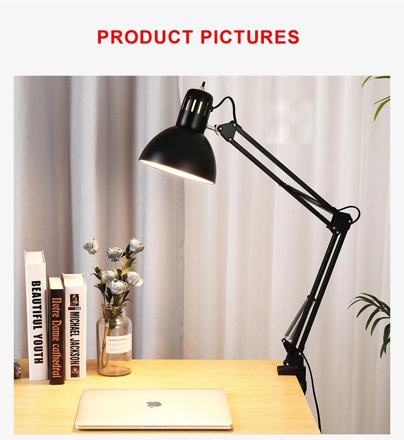 Classic Desk Lamp Learning Bedside Lamp Folding Learning Desk Lamp LED Desk Lamp