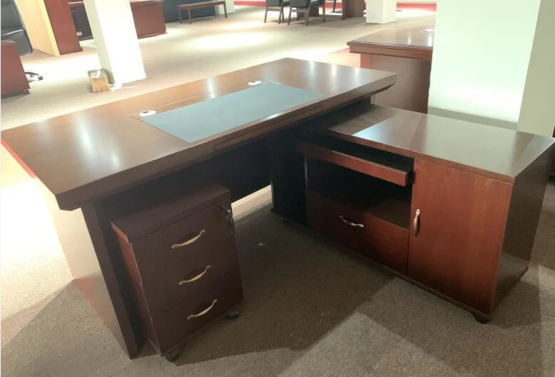 Laquer Office Table Table L Shape Office Table (A-3020)