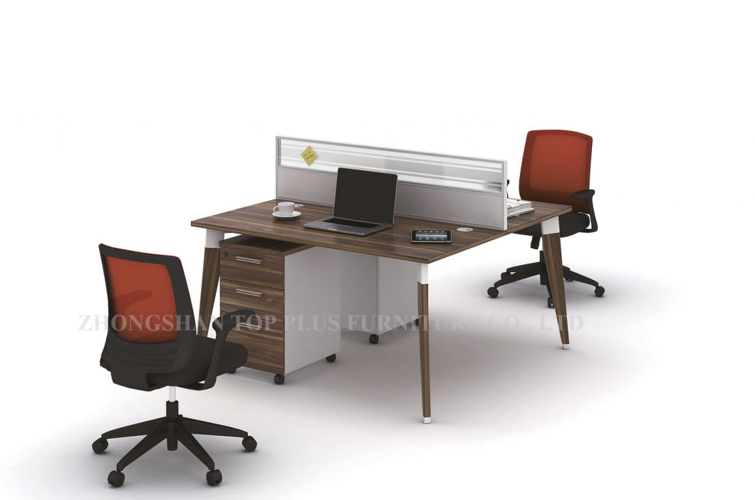 Two Persons Staff Desk Modern Melamine Office Workstation (M-W1612-2)