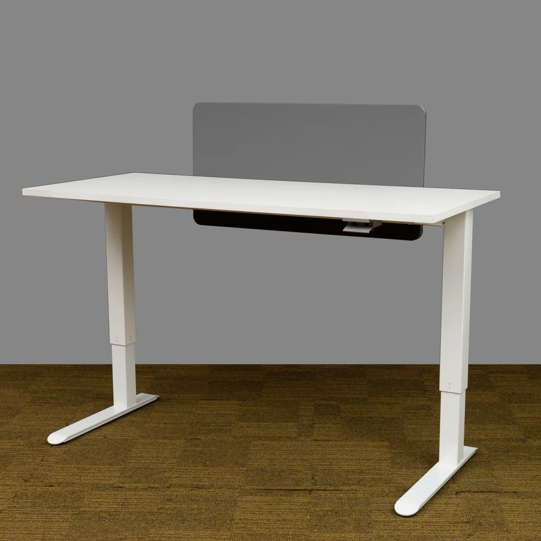 Modern Furniture Manual Height Adjustable Standing Office Workstation Desk Table Frame Desk Legs (MA017)