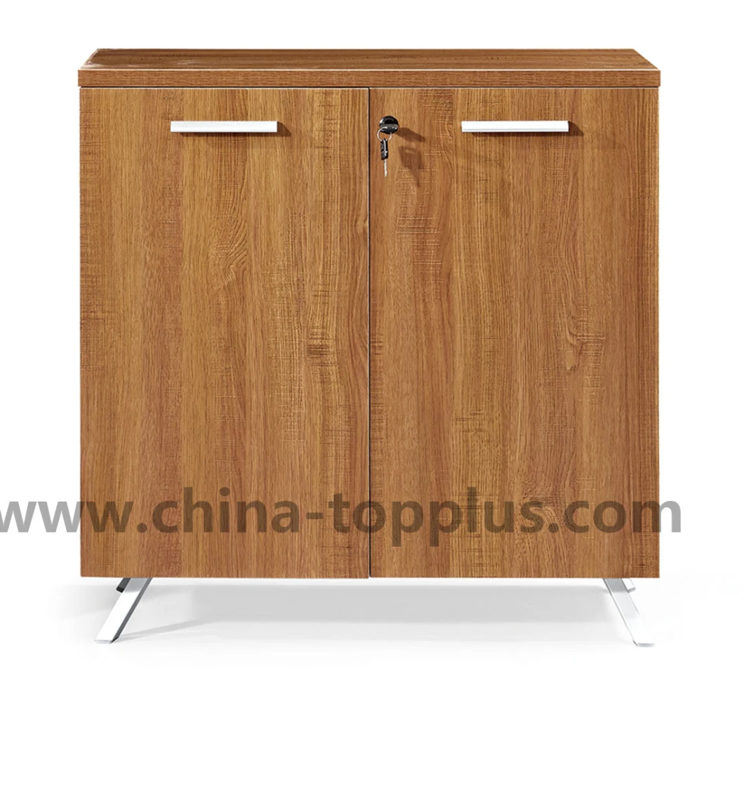 Simple Modern 2-Door Low Filing Cabinet Office Furniture Credenza (M-C1704)