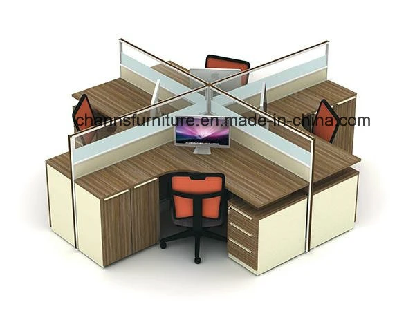 China Furniture Cross Shape Workstation Office Partition (CAS-WA09)