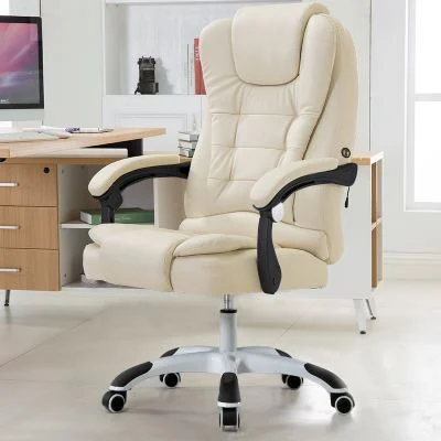 New Design Recliner Leather Ergonomic Executive Swivel Staff Office Chair