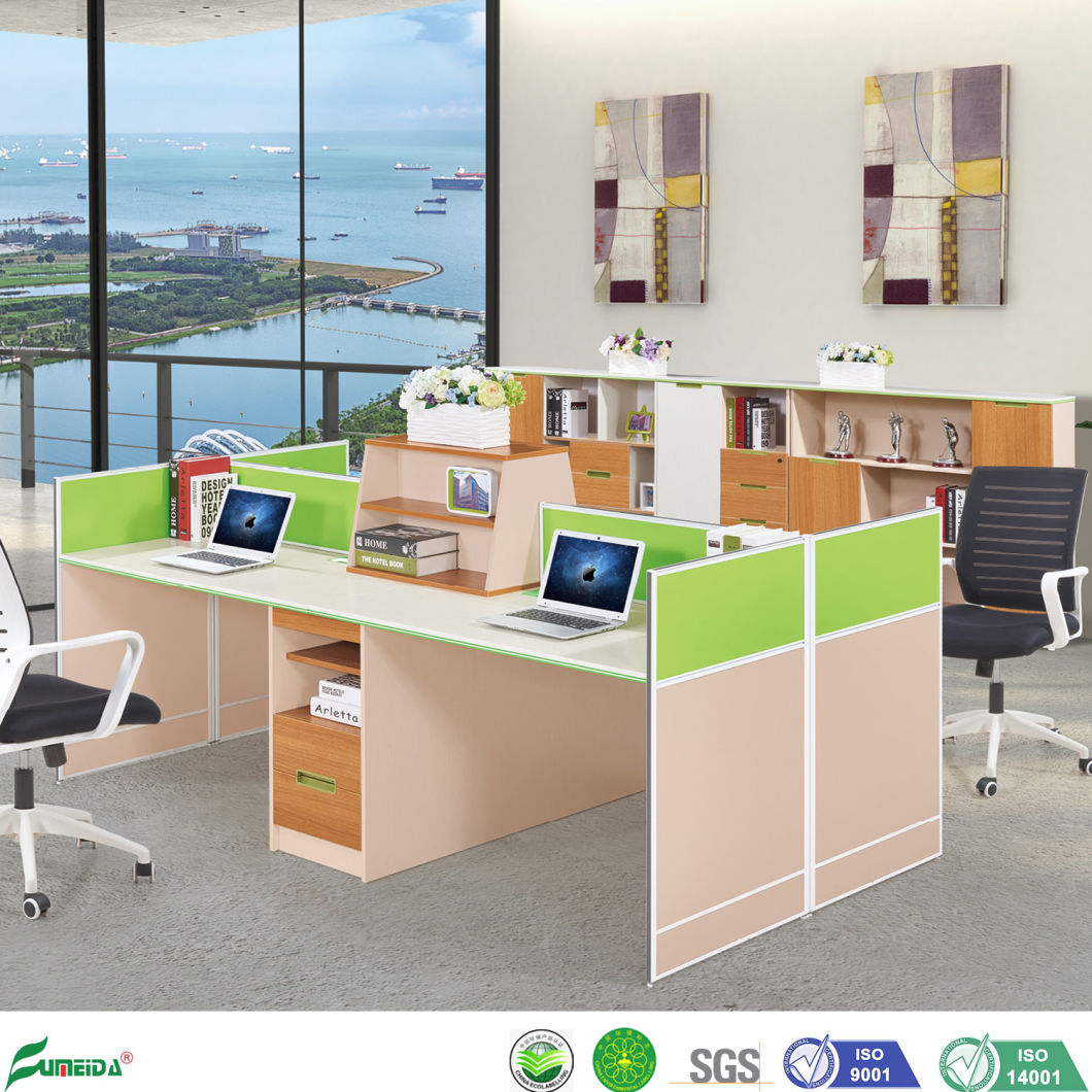 Office Cubicle Workstation Concise Design Modern Office Partition, Call Center Workstation, Office Workstation (AP1708-4)