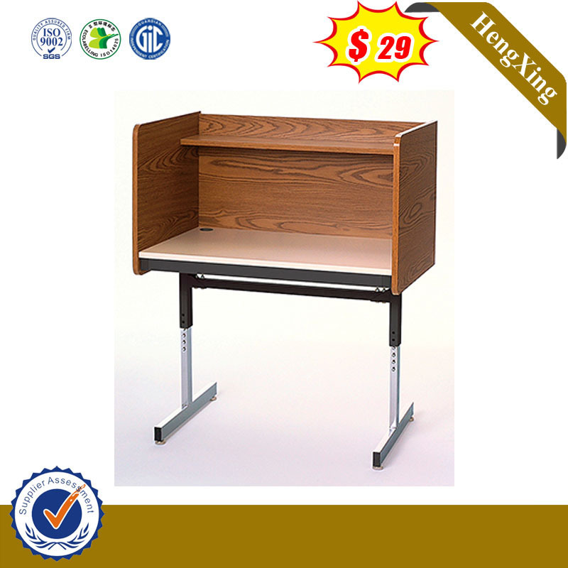 Cheap Price Wooden Office Library Furniture Conference System Study Table Workstation Computer Desk Office Partition with Shelf