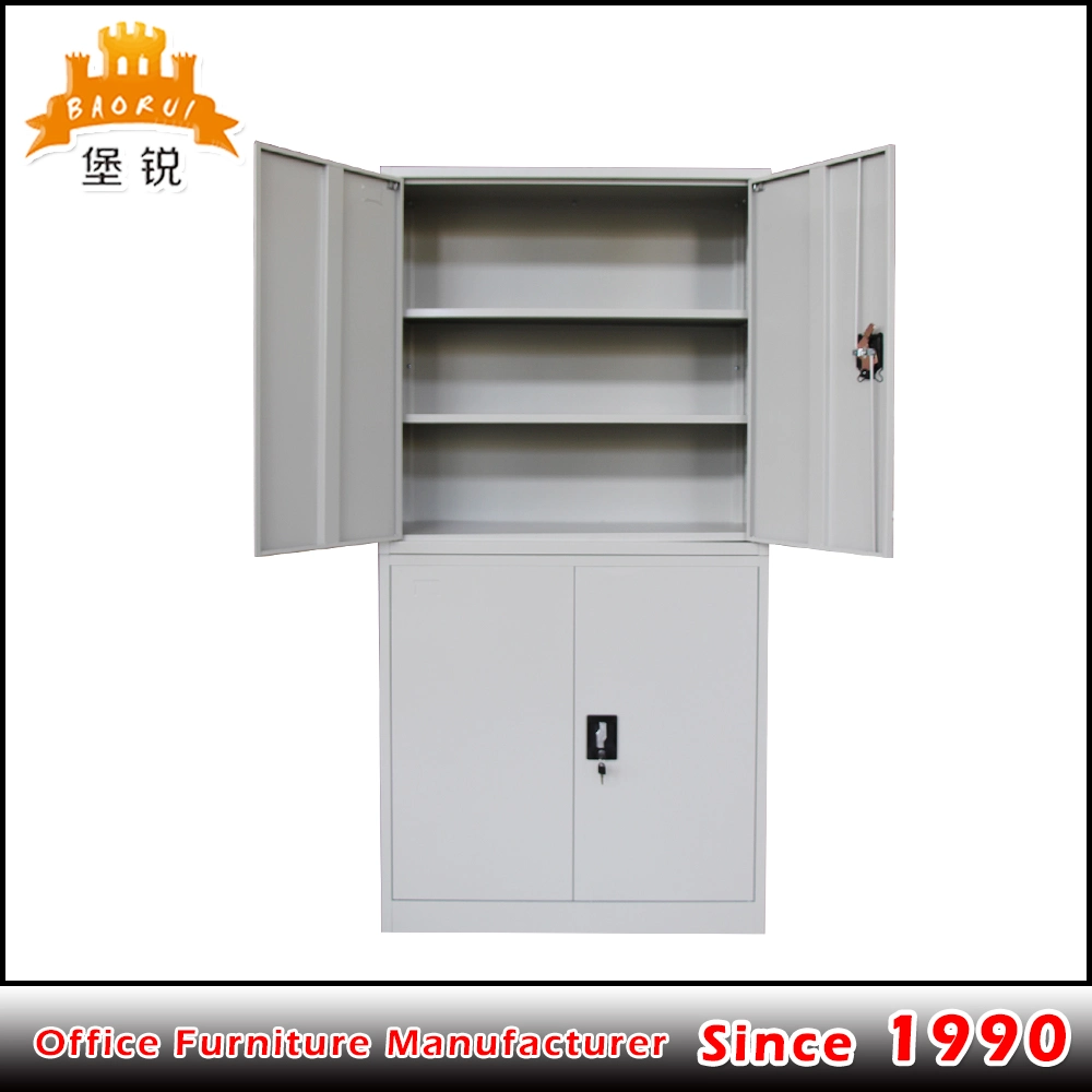 Norrow Edge Steel 4 Door Metal Storage Cabinet / Office Use Steel File Cabinet