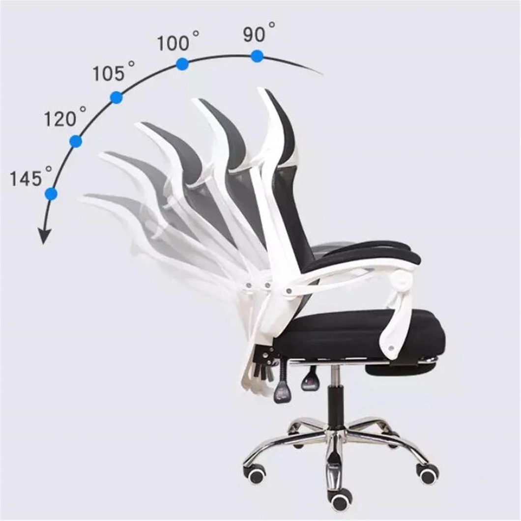 Factory Design Home Office Gaming Mesh Ergonomic Chair with Foot Rest
