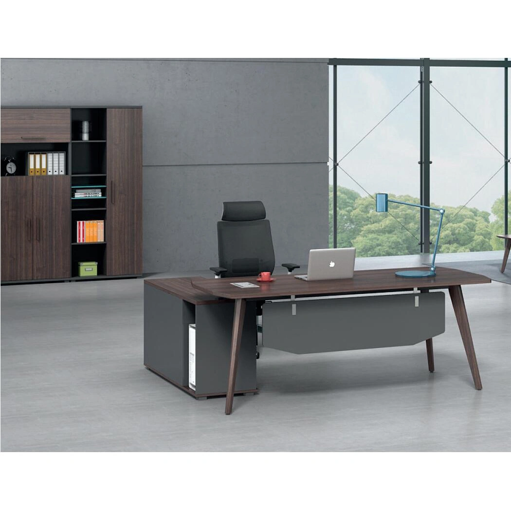 Modern Design CEO Boss Manager Executive Office Desk for Wood Office Furniture