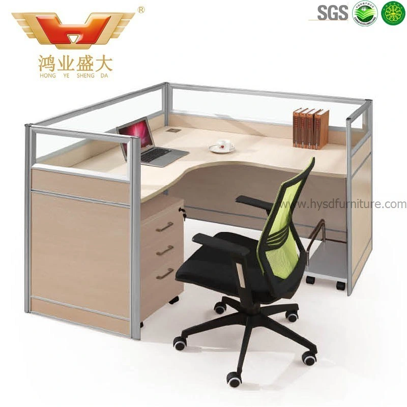 Simplex Office Computer Wooden Desk Workstation Office Furniture (HY-P13)