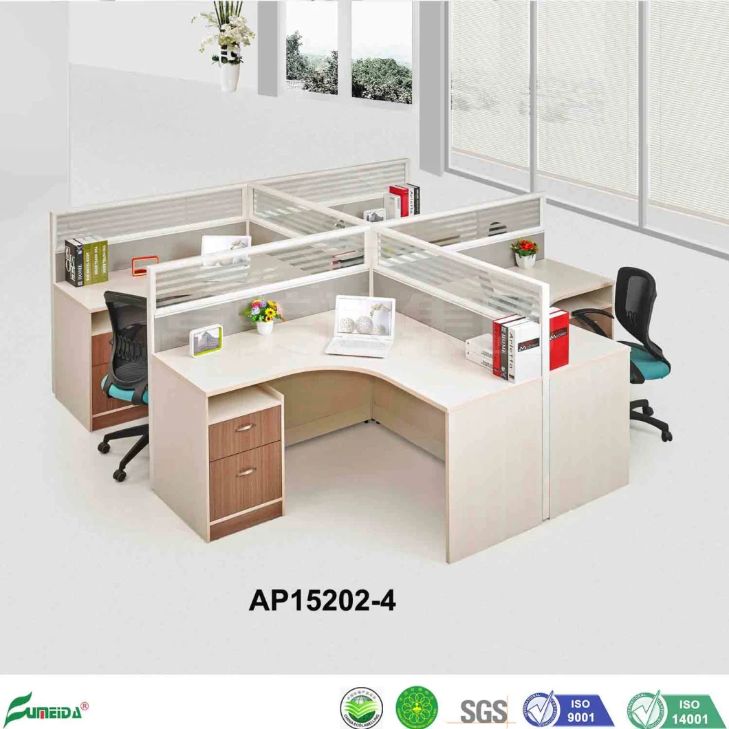 Factory Supply Wooden Office Furniture Modern Cubicles Parititions