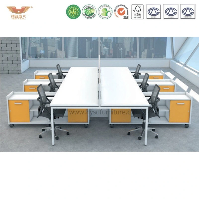 Modern Office Furniture 4 Person Call Center Office Workstation