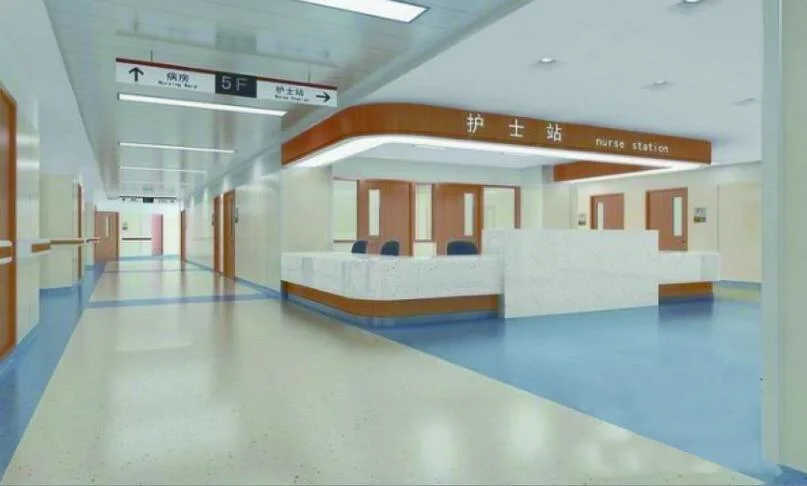 Hospital Equipment Modern Multi-Function Front Reception Desk Foreground Table Nurse Station OEM ODM