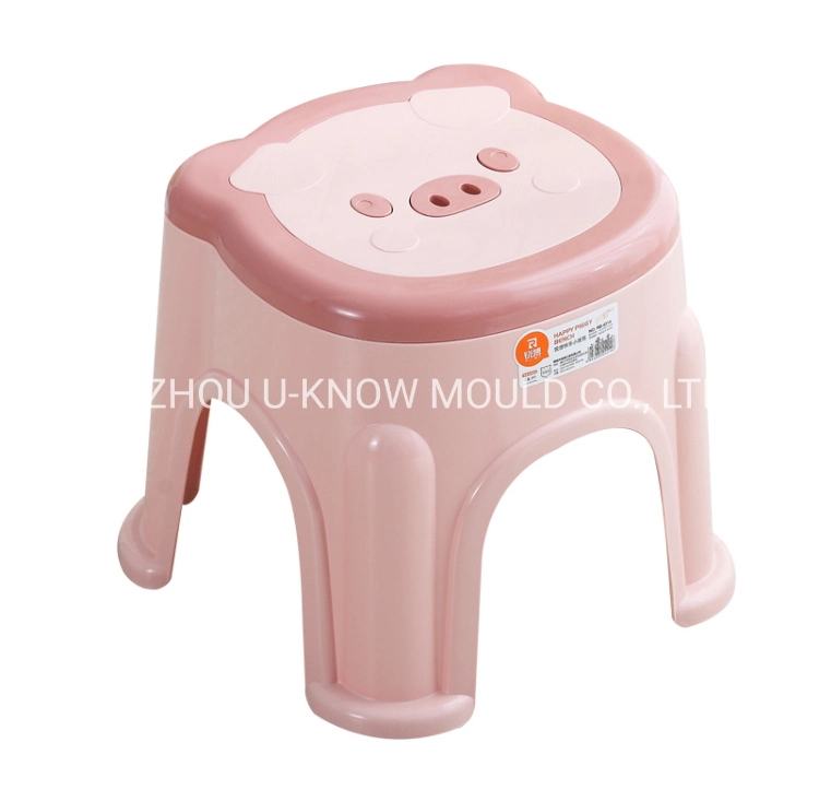 Plastic Household Bathroom Stool Injection Mould Plastic Outdoor Stool Mold