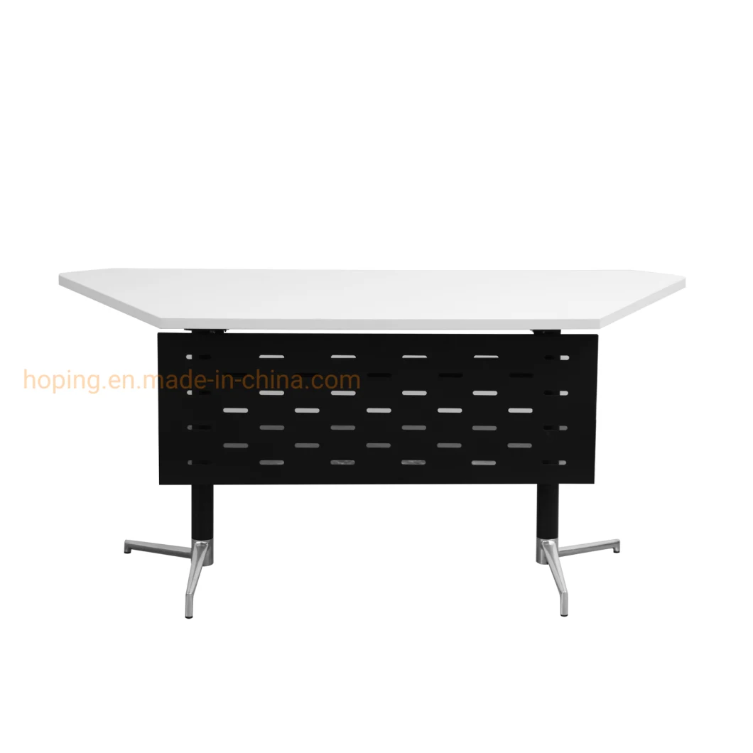 Modern Executive Round Table 12 Seats Meeting Training Table Office Furniture Conference Room Desk Chairs Office Table Stylish Flip Folding Table