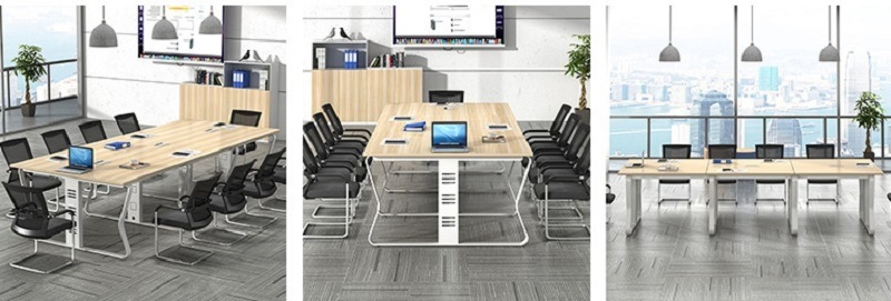Wooden Office Furniture Board MFC Small Conference Meeting Room Tables